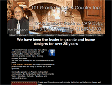 Tablet Screenshot of graniteprefab.com
